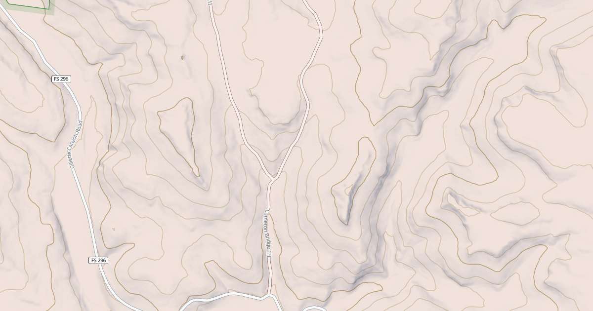 Map preview of CAMERON BR 1H