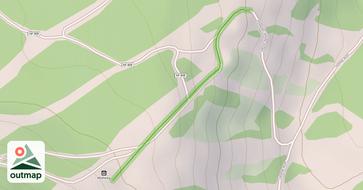 Map of Midway Flats