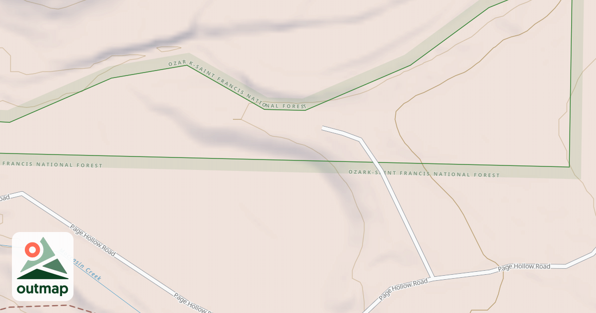 Map of USFS National Forest System Roads {0940817B-F4A9-4E2D-B6F9-DB4930C2CAD5}