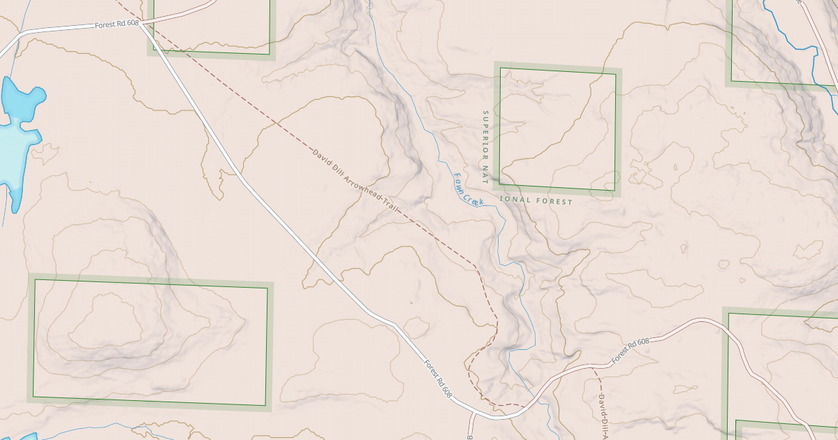 Map preview of FAWN CREEK SPUR B