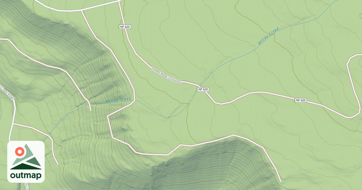 Map of USFS National Forest System Roads {3B5A5F02-357A-405E-9095-3AB15A8FD03D}