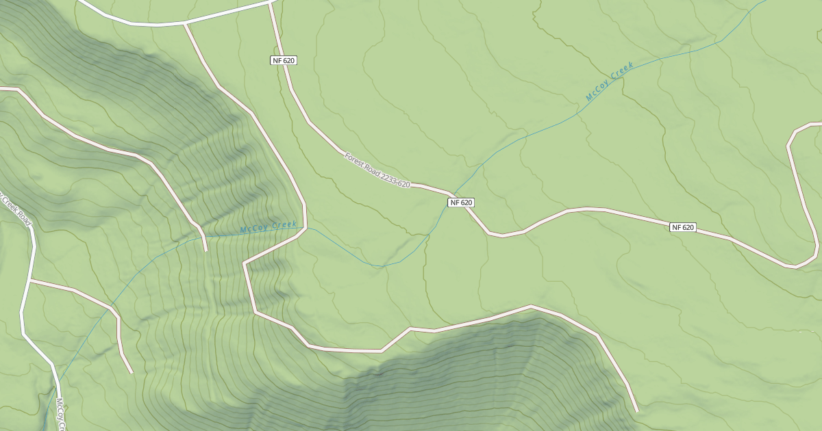 Map preview of USFS National Forest System Roads {3B5A5F02-357A-405E-9095-3AB15A8FD03D}