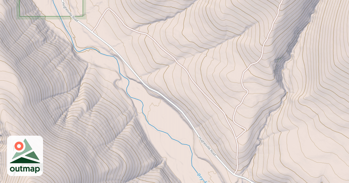 Map of FINN CREEK
