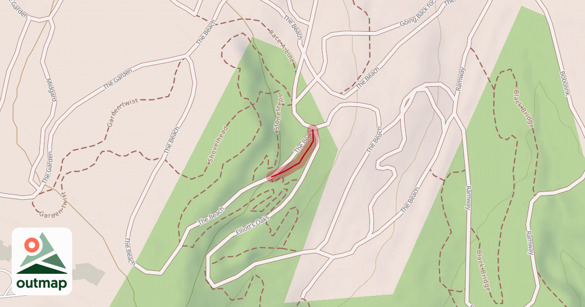 Map of Gap Jump A-Line