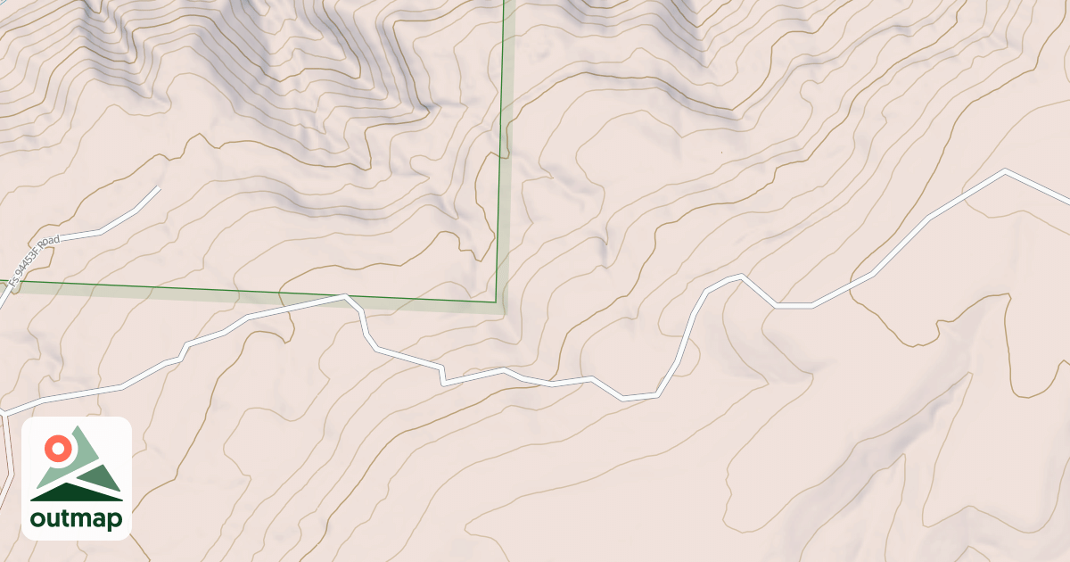 Map of USFS Motor Vehicle Use Map Roads {57C90142-C7A2-434D-B109-BF439ACC75E9}