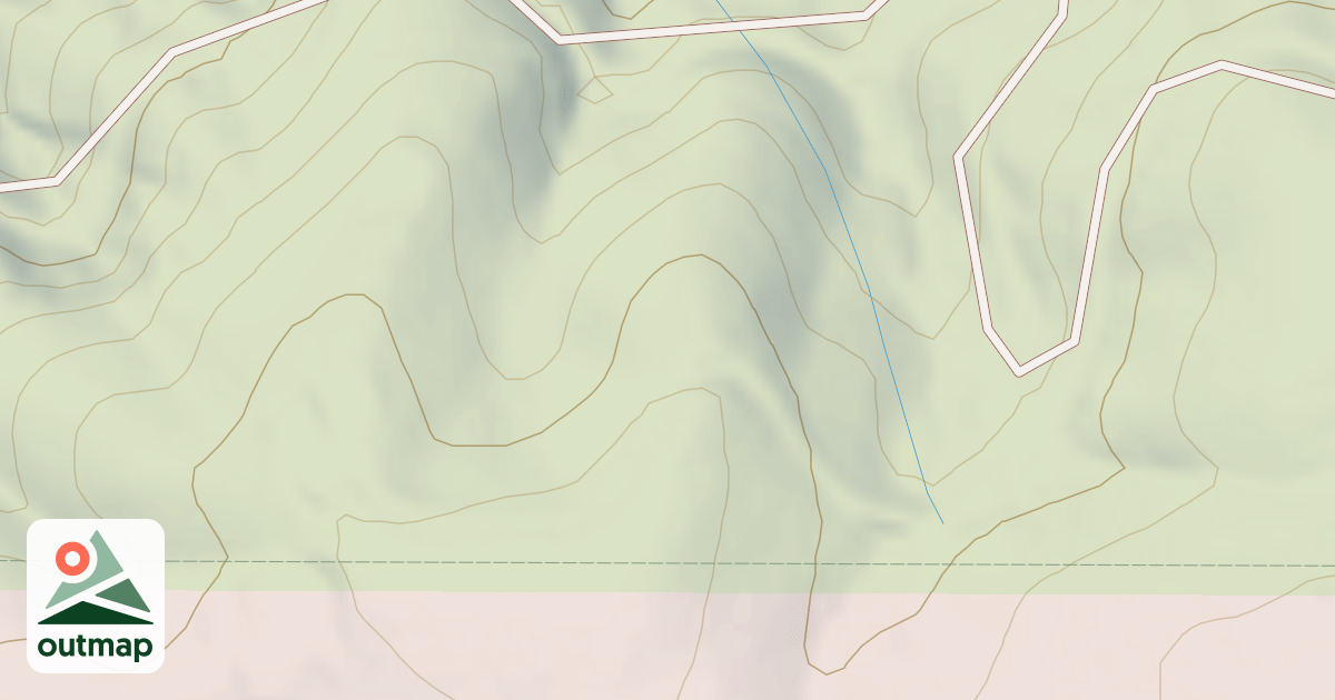 Map of HARRISON RIDGE SPUR R