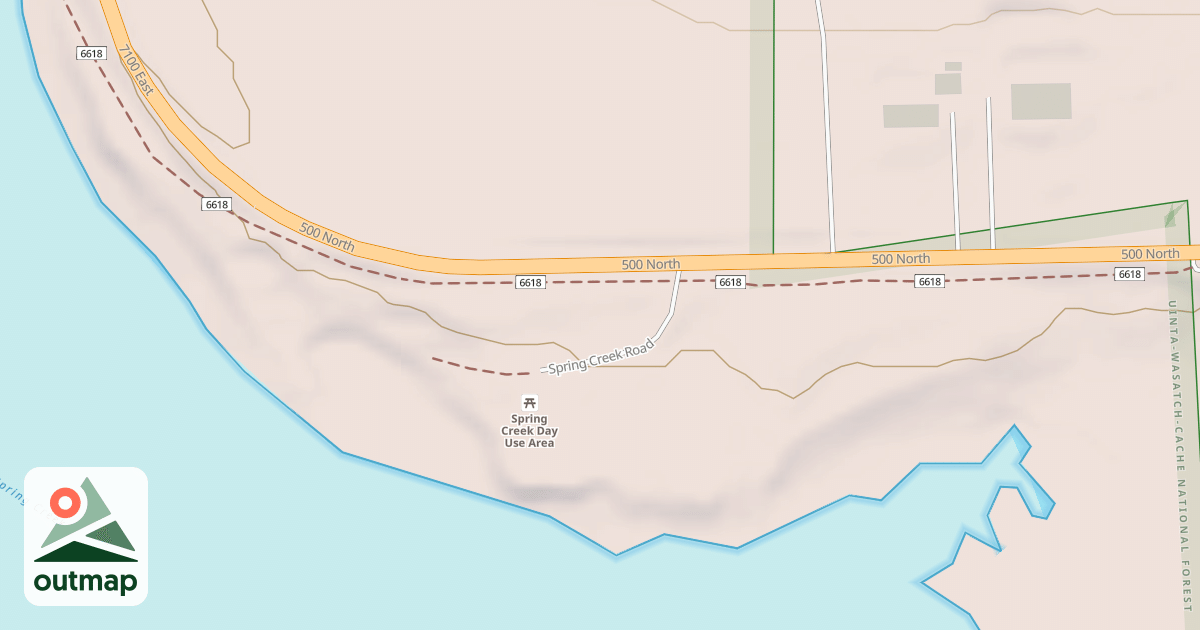 Map of SPRING CREEK PARKING