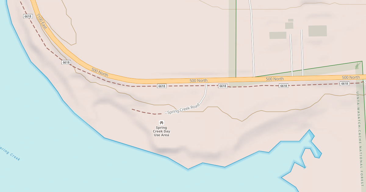 Map preview of SPRING CREEK PARKING