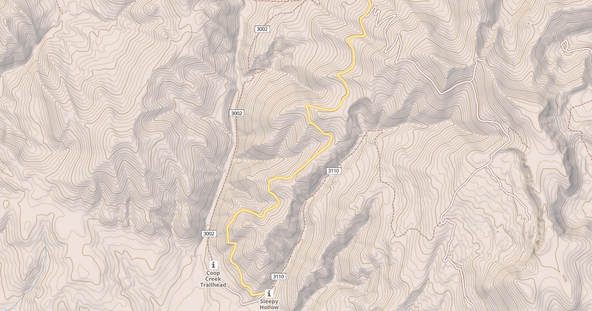 Map preview of COOP CREEK
