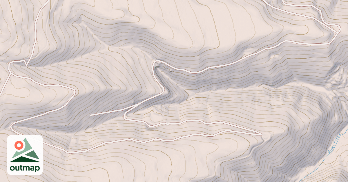Map of GLASS RIDGE