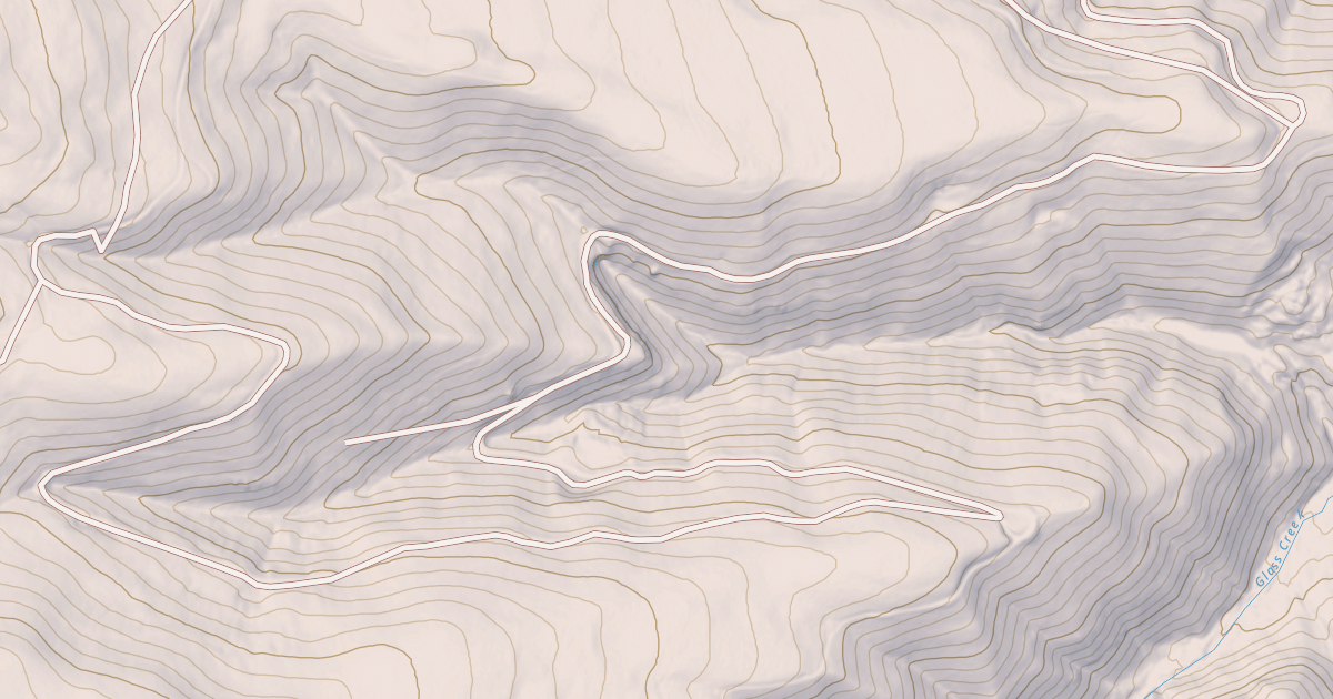 Map preview of GLASS RIDGE