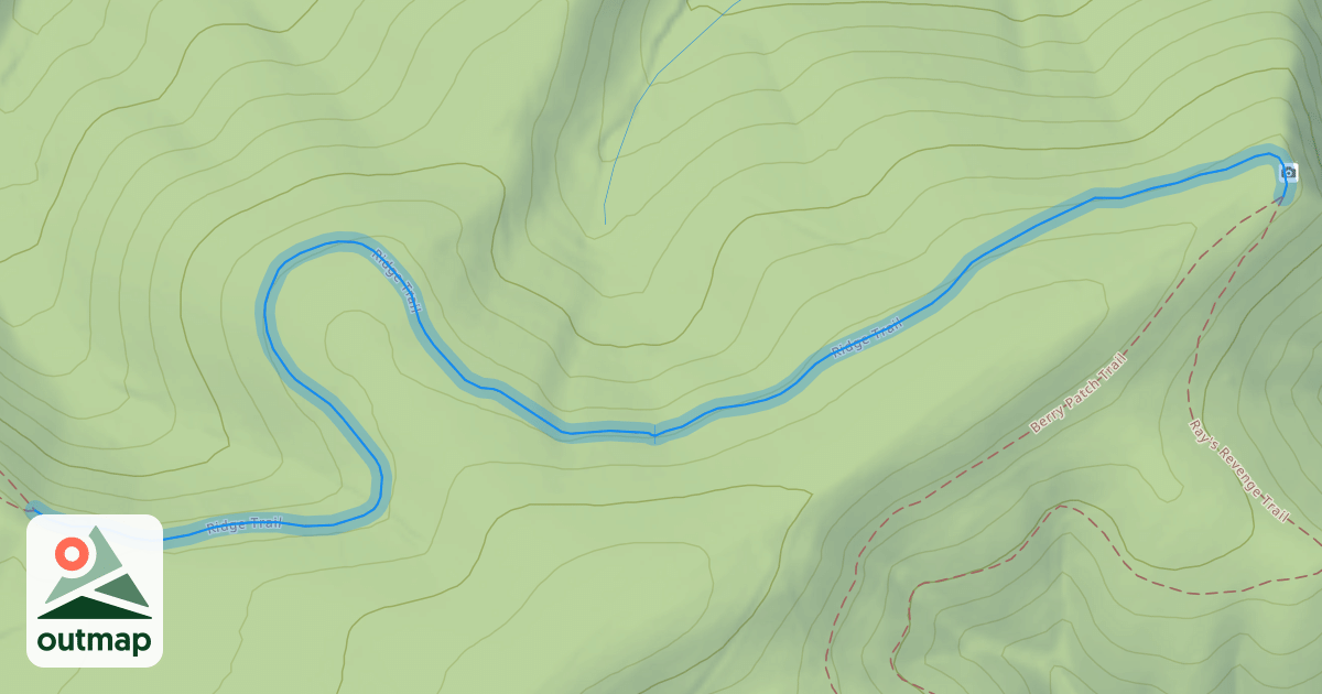 Map of Ridge Trail