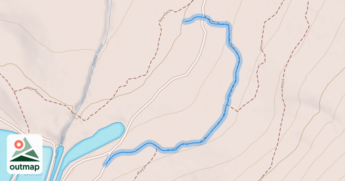 Map of Jax Trail
