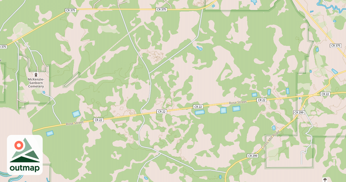 Map of MCINTYRE