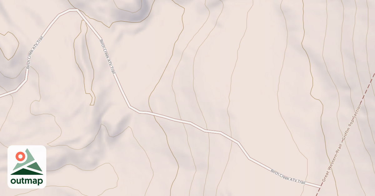 Map of BIRCH CREEK ATV TRAIL
