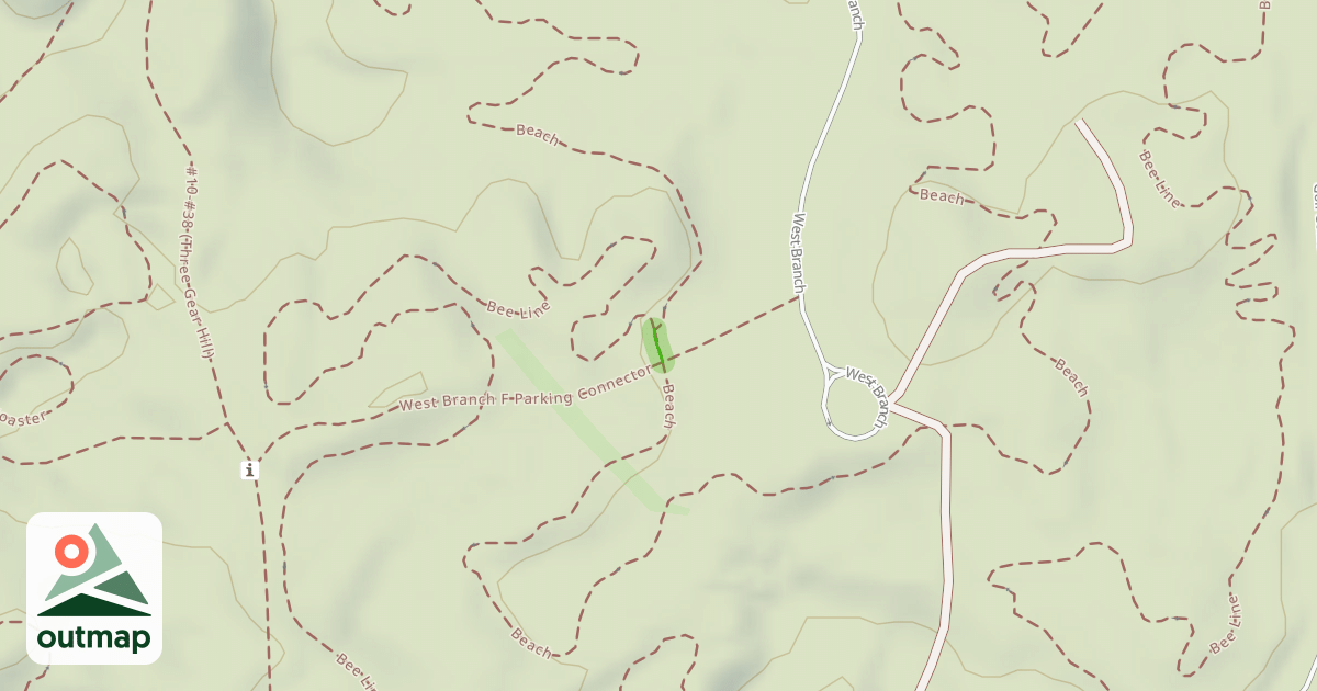 Map of Beach