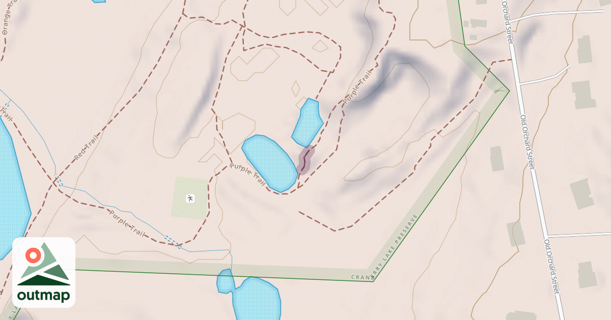 Map of Climbing Route