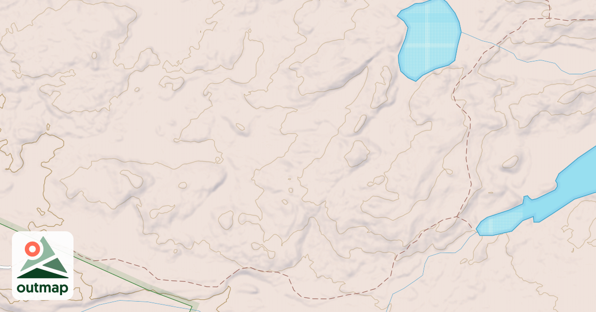 Map of Crystal Lake Trail