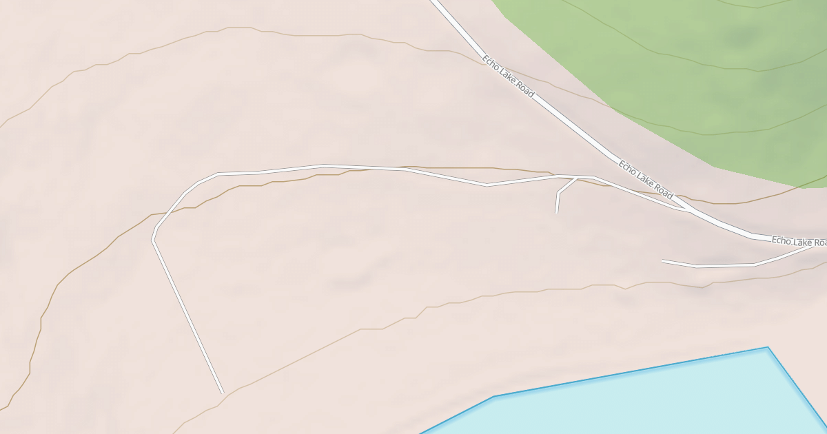 Map preview of NORTH ECHO LAKE