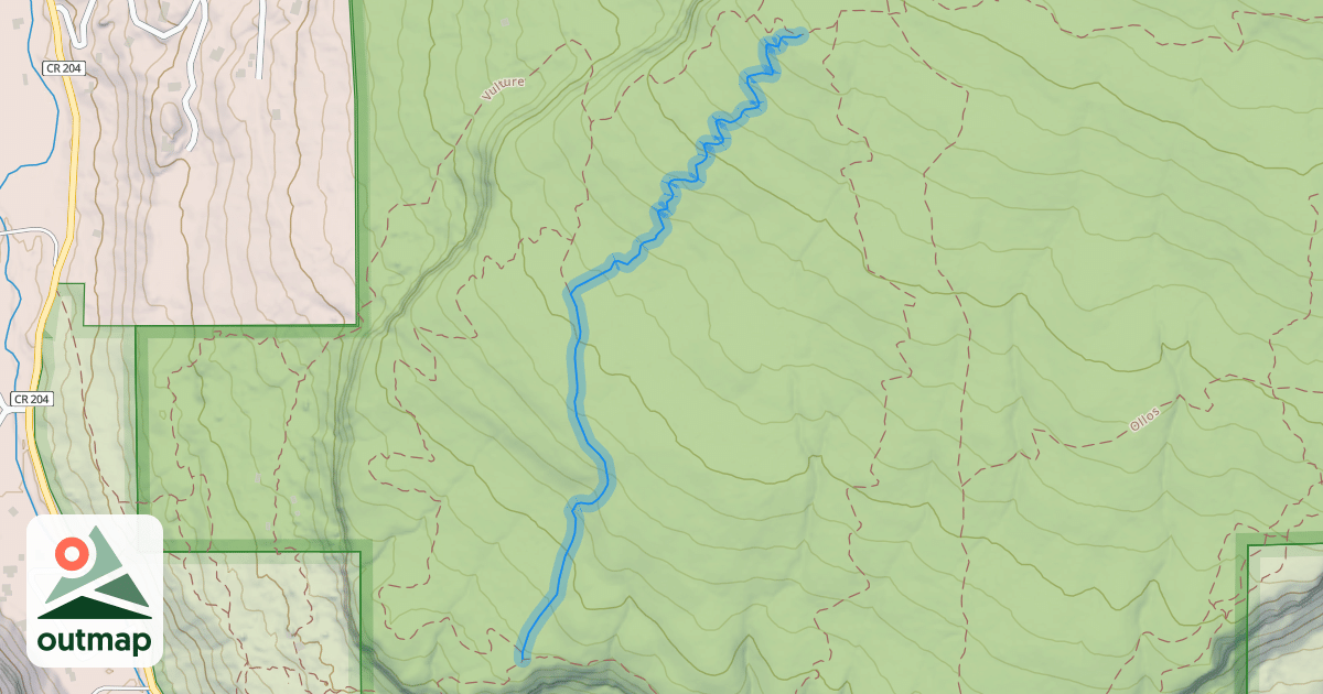 Map of Upper Merve