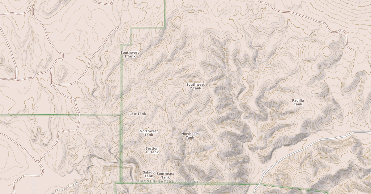 Map preview of USFS Motor Vehicle Use Map Roads {0384585A-D6AA-4FC4-AC29-F804373A378F}