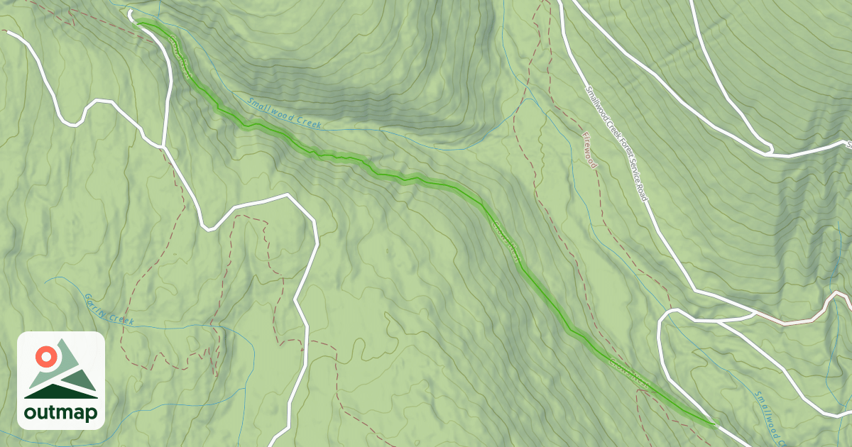 Map of Crows Nest