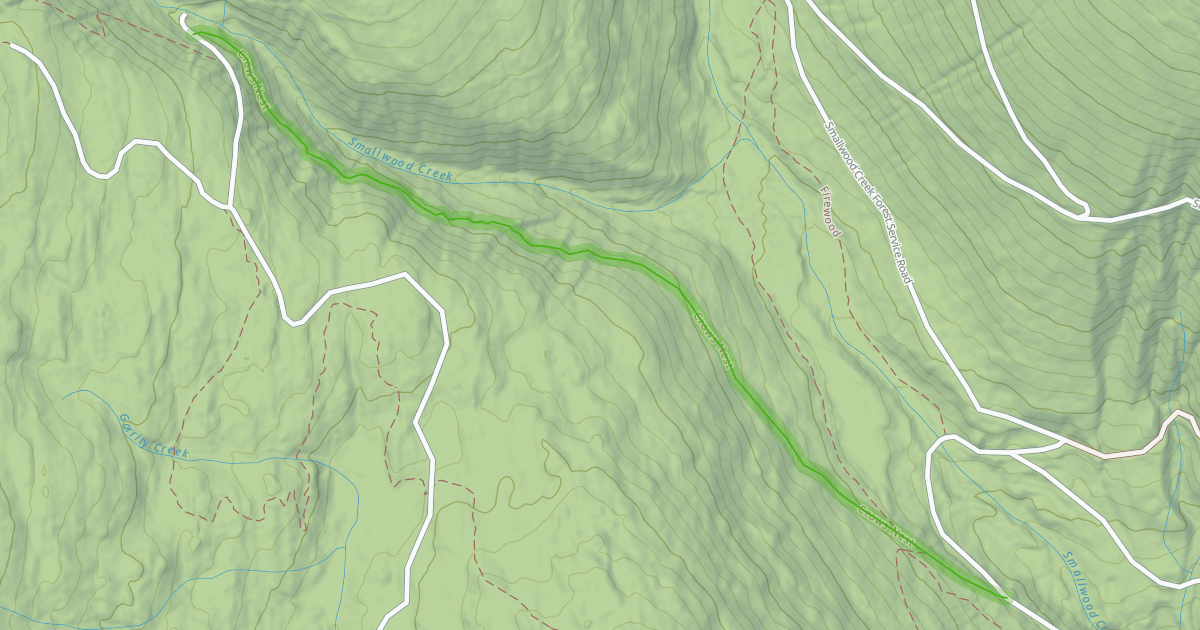 Map preview of Crows Nest