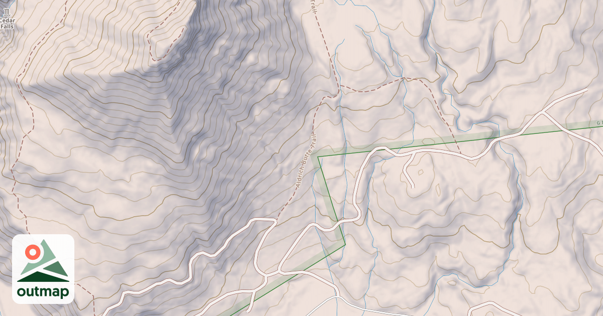 Map of CARPENTERS LAKE