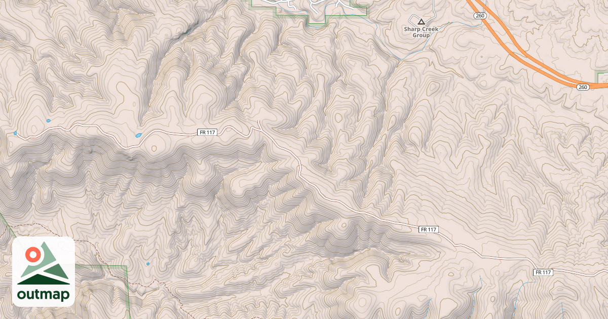 Map of CHRISTOPHER MOUNTAIN