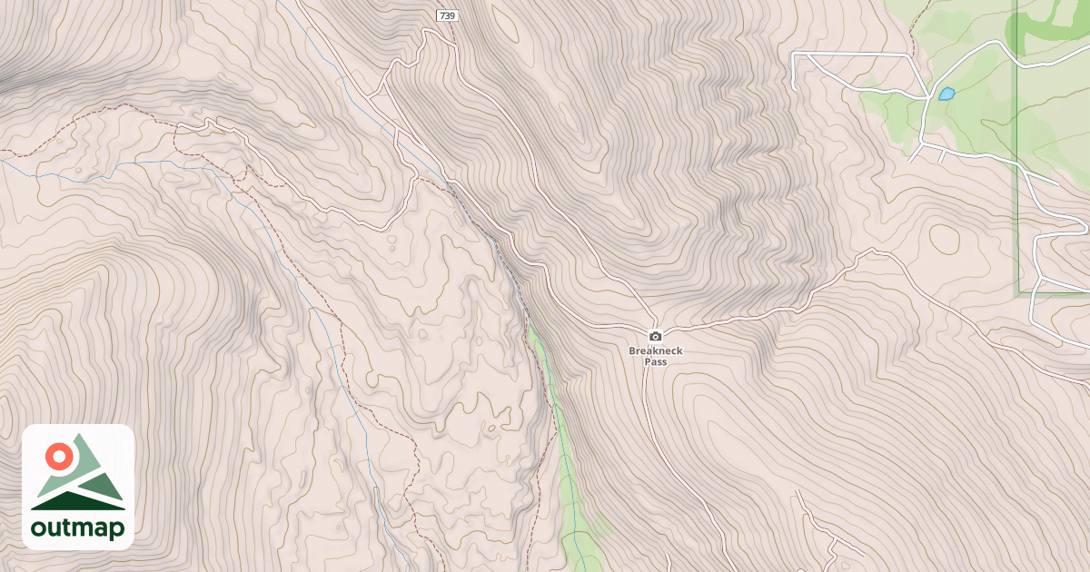 Map of ROUND HILL