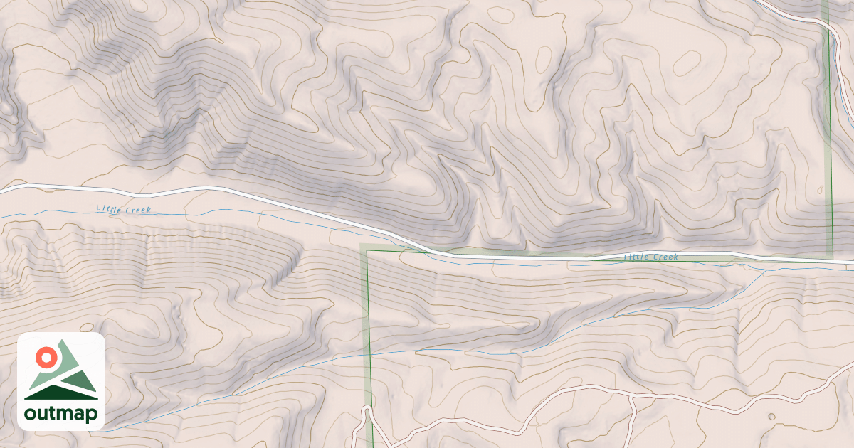 Map of OLD CANYON