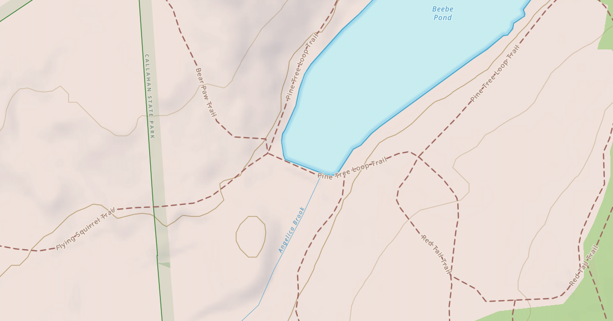 Map preview of Pine Tree Loop