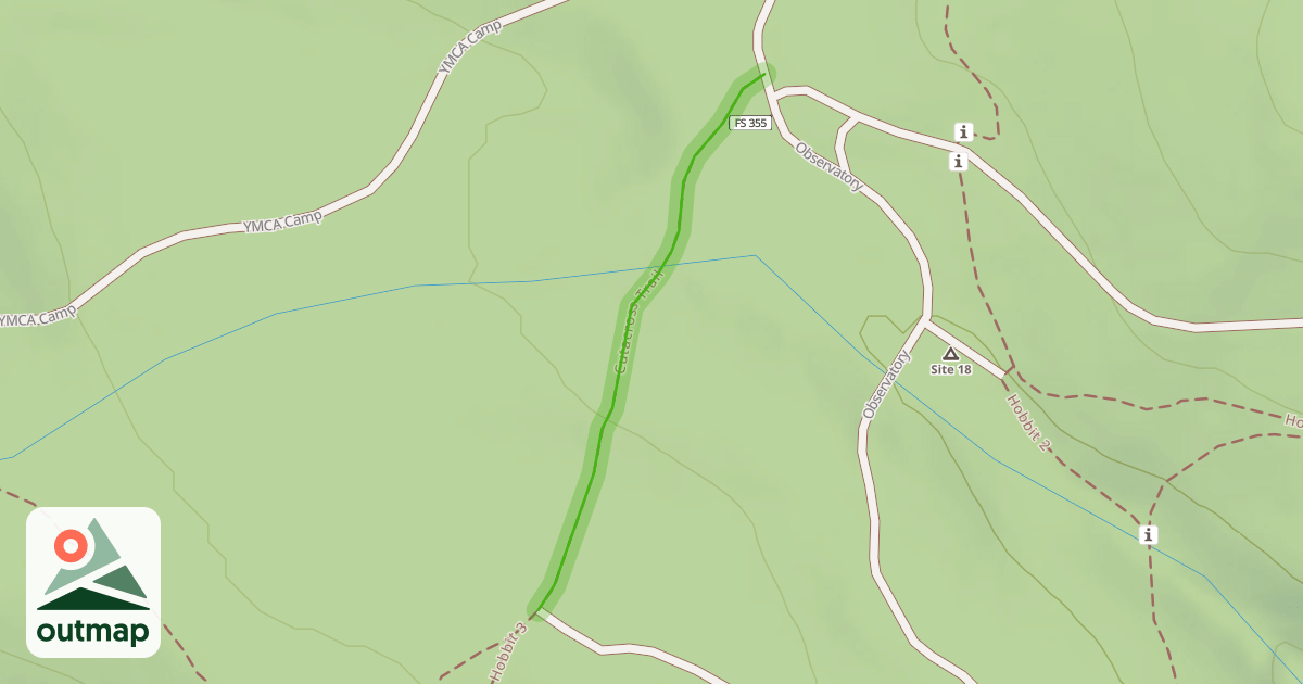 Map of Cutacross Trail