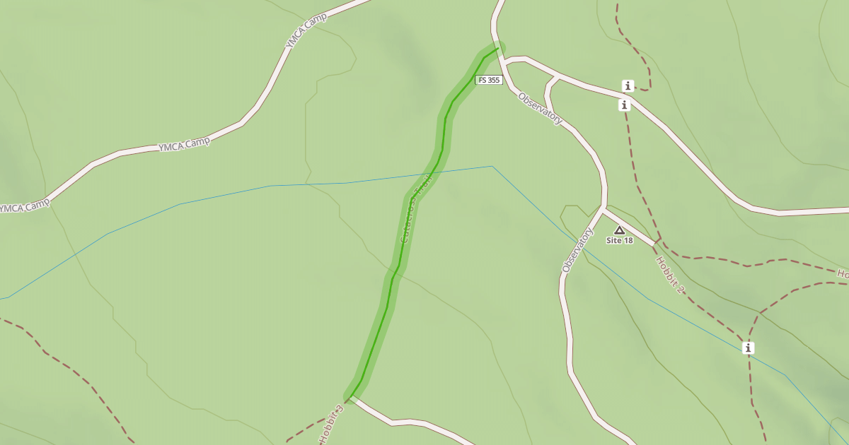 Map preview of Cutacross Trail