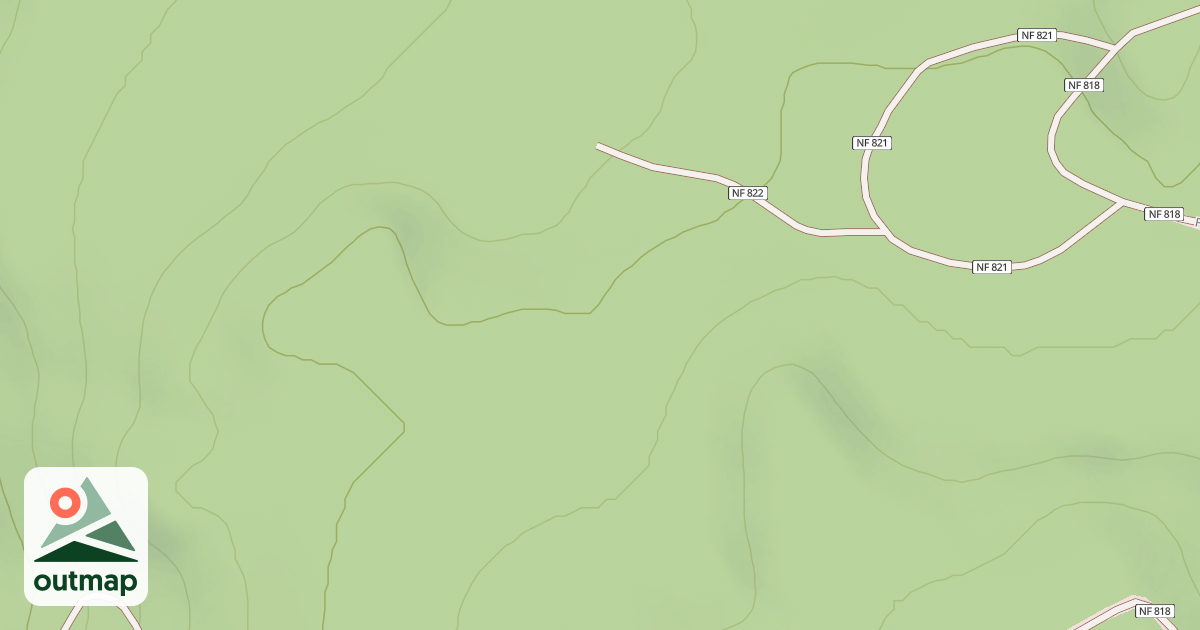 Map of Santiam Pass Ohv Atv Trail #44