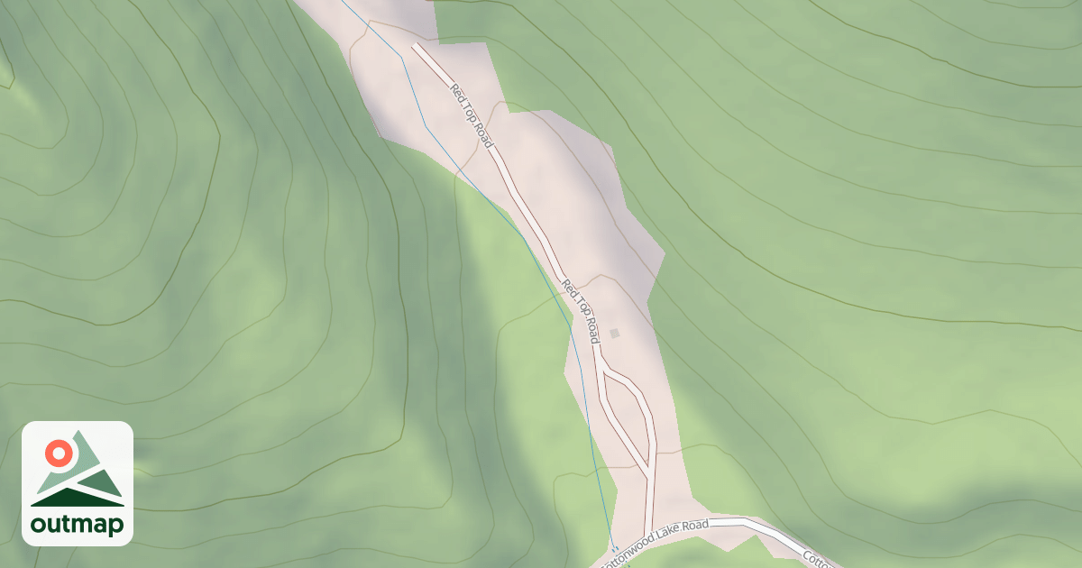 Map of RED TOP