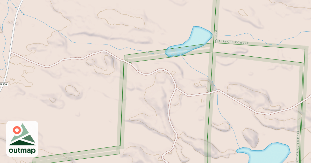Map of GREENWOOD LAKE SPUR C