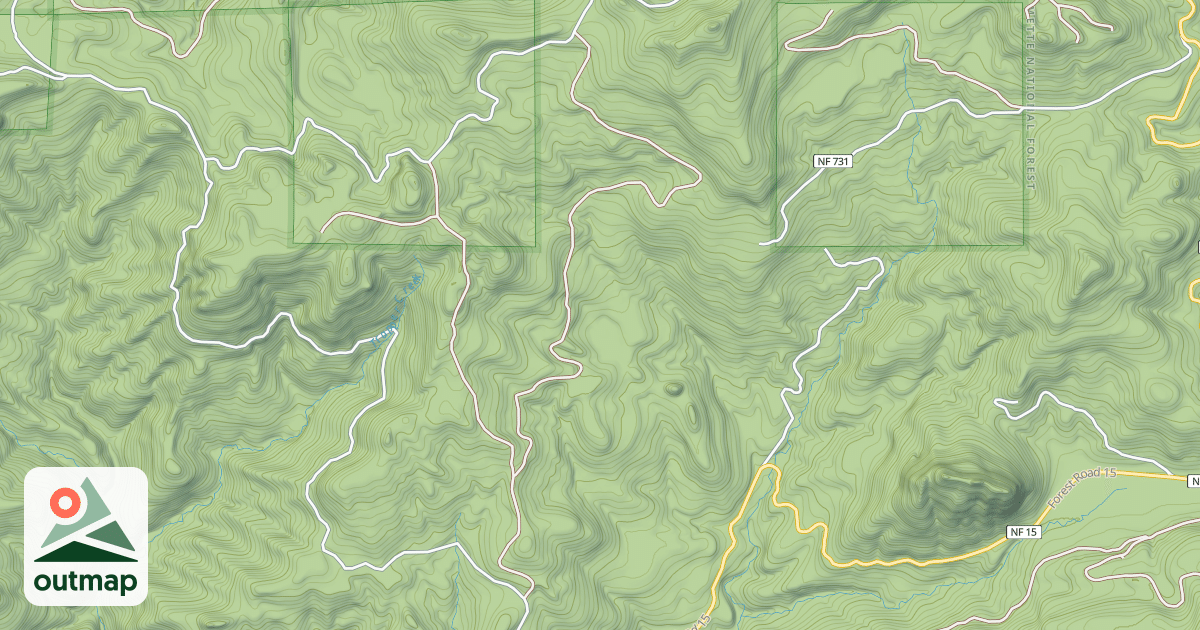 Map of MANN CR.