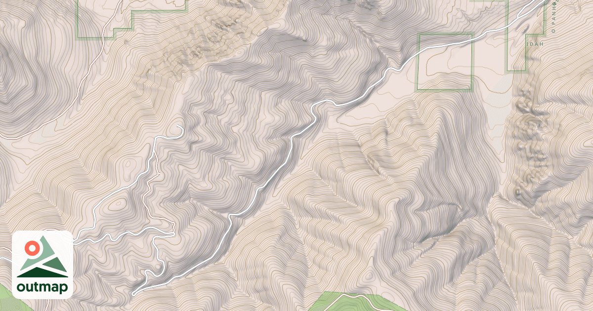 Map of DRY CREEK