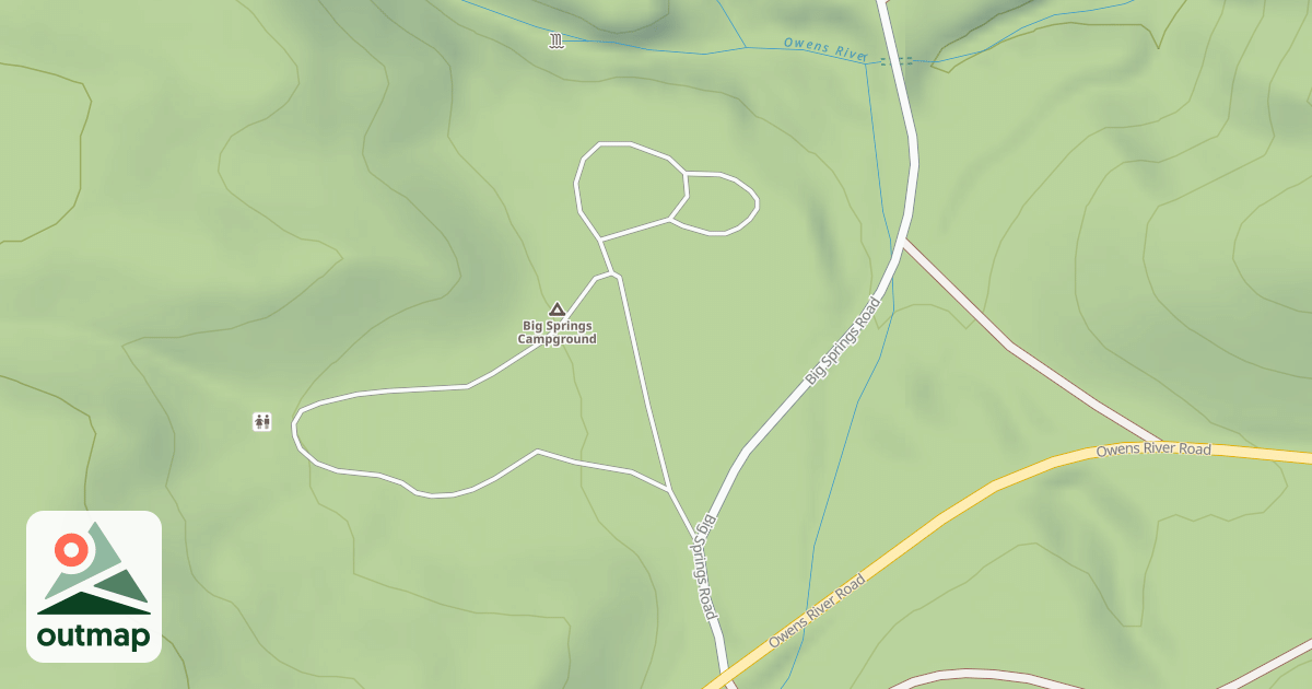 Map of BIG SPRINGS CG