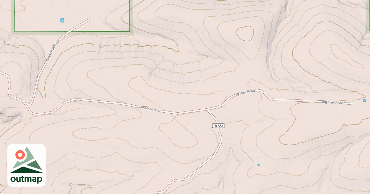 Map of BIG HAW