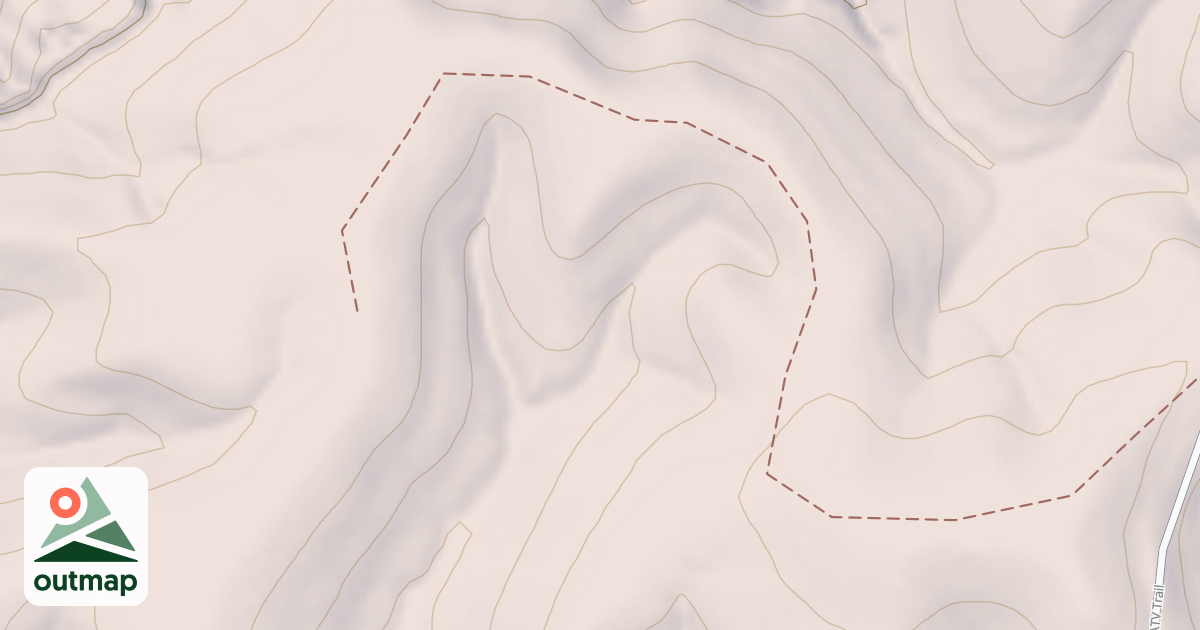 Map of Straight Creek Ohv Trail