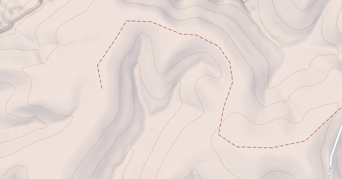 Map preview of Straight Creek Ohv Trail