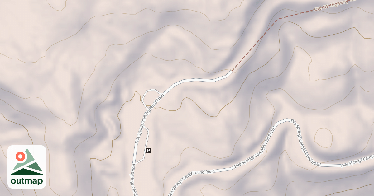 Map of BLM National GTLF Public Motorized Roads 89ed0951-40f4-4815-89af-430b6b67576f