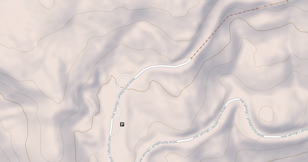 Map preview of BLM National GTLF Public Motorized Roads 89ed0951-40f4-4815-89af-430b6b67576f
