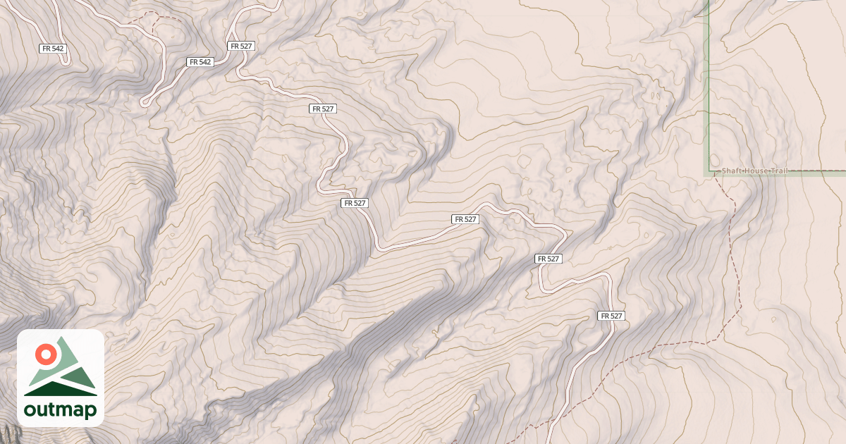 Map of Carrol Creek