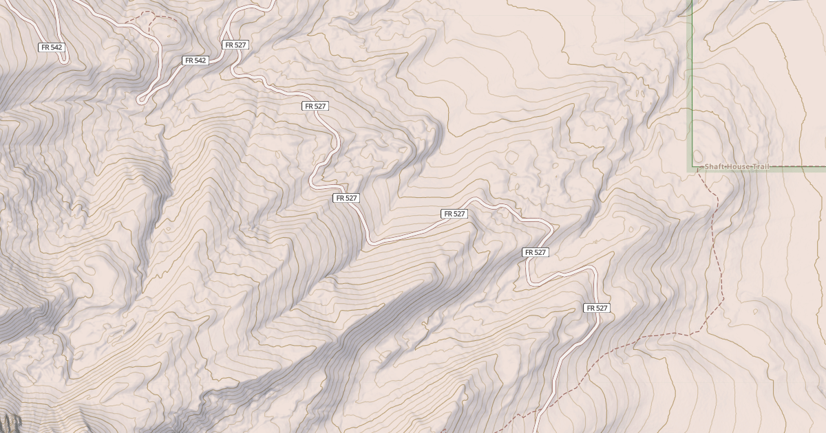 Map preview of Carrol Creek