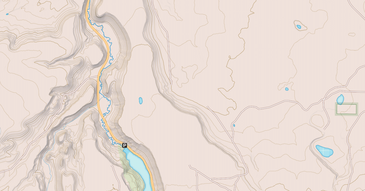 Map preview of USFS National Forest System Roads {392309F3-CE4A-4802-8E3D-F712EC11A973}
