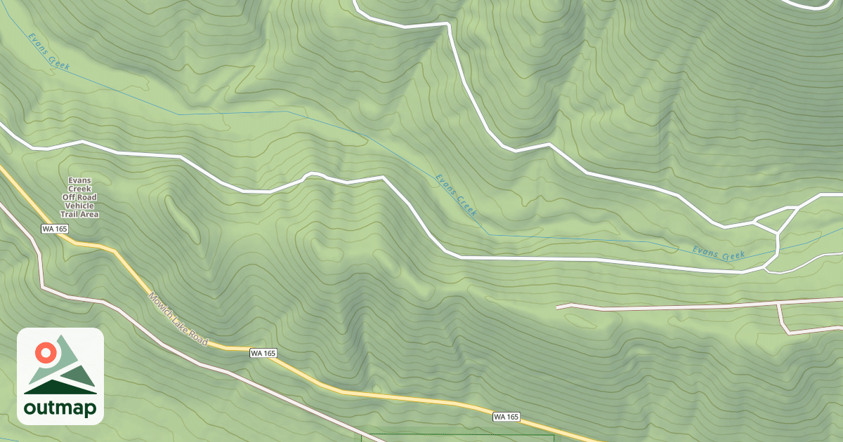 Map of Evans 1154
