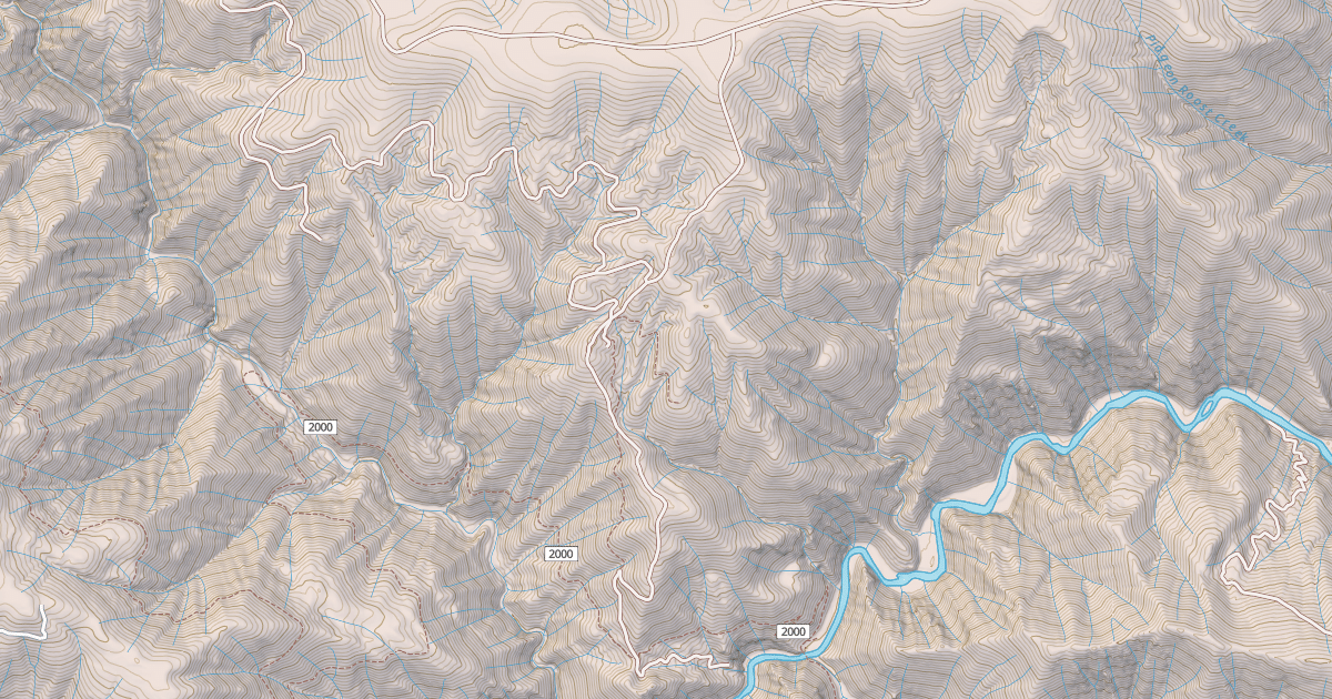 Map preview of DEADMAN SPRING 4WD TRAIL